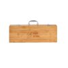 KABSA. Set of barbecue utensils in bamboo box