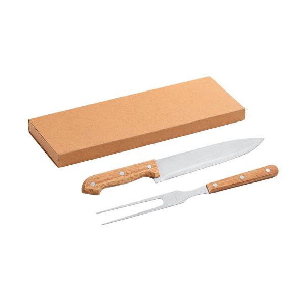 SALSA. Two-piece barbecue set