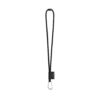 75089_300 75089. SET Lanyard TUBE Long (Ø 7 mm) with D-shape carabiner 55 mm and safety lock Ø 7 mm