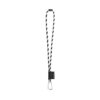 75089_350 75089. SET Lanyard TUBE Long (Ø 7 mm) with D-shape carabiner 55 mm and safety lock Ø 7 mm
