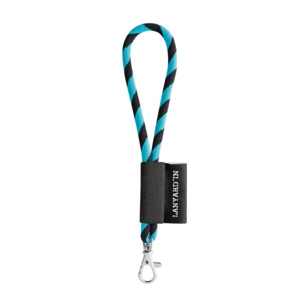 75090_353 75090. SET Lanyard TUBE Short (Ø 7 mm) with Hook Trigger Snap 9 mm