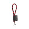 75090_354 75090. SET Lanyard TUBE Short (Ø 7 mm) with Hook Trigger Snap 9 mm