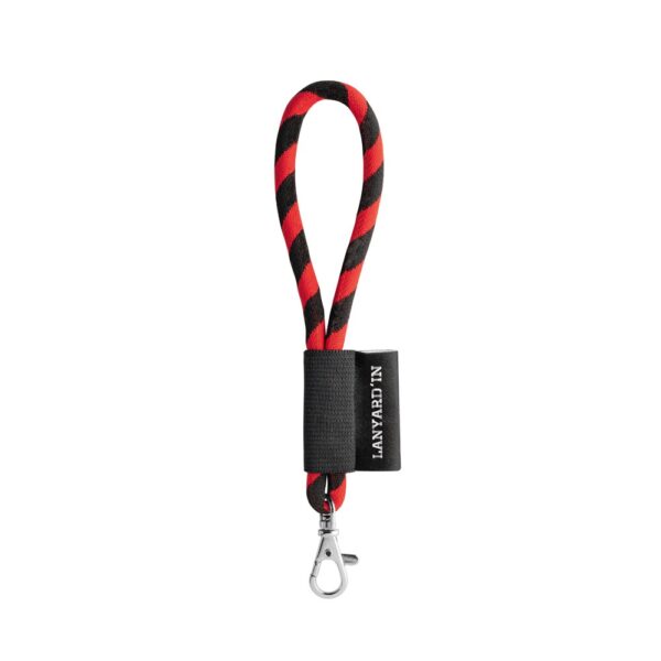 75090_354 75090. SET Lanyard TUBE Short (Ø 7 mm) with Hook Trigger Snap 9 mm