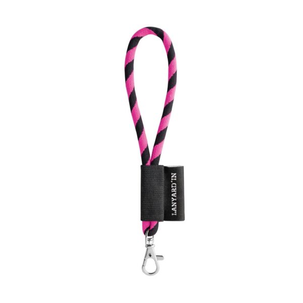 75090_355 75090. SET Lanyard TUBE Short (Ø 7 mm) with Hook Trigger Snap 9 mm