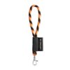 75090_356 75090. SET Lanyard TUBE Short (Ø 7 mm) with Hook Trigger Snap 9 mm