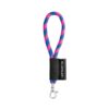 75090_366 75090. SET Lanyard TUBE Short (Ø 7 mm) with Hook Trigger Snap 9 mm