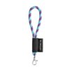75090_372 75090. SET Lanyard TUBE Short (Ø 7 mm) with Hook Trigger Snap 9 mm