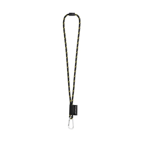 75091. SET Lanyard NAUTIC Long (Ø 7 mm) with D-shape carabiner 55 mm and safety lock Ø 7 mm