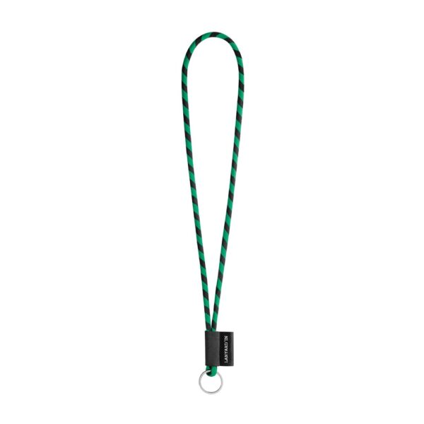 75093_358 75093. SET Lanyard TUBE Long (Ø 7 mm) with Ring Ø 32 mm
