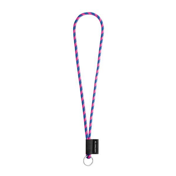 75093_366 75093. SET Lanyard TUBE Long (Ø 7 mm) with Ring Ø 32 mm