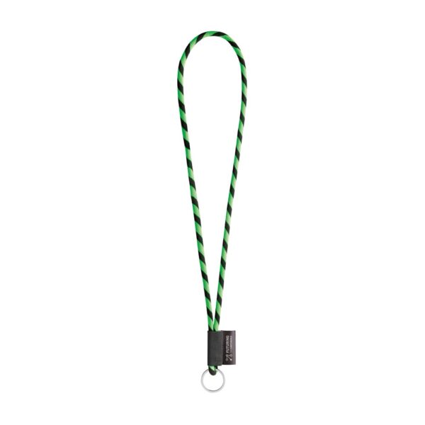 75093_369-logo 75093. SET Lanyard TUBE Long (Ø 7 mm) with Ring Ø 32 mm