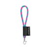 75125_365 SET Lanyard TUBE Short (Ø 7 mm) with Hook Trigger Snap 9 mm