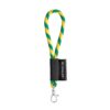 75125_371 SET Lanyard TUBE Short (Ø 7 mm) with Hook Trigger Snap 9 mm