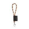 75125_373 SET Lanyard TUBE Short (Ø 7 mm) with Hook Trigger Snap 9 mm