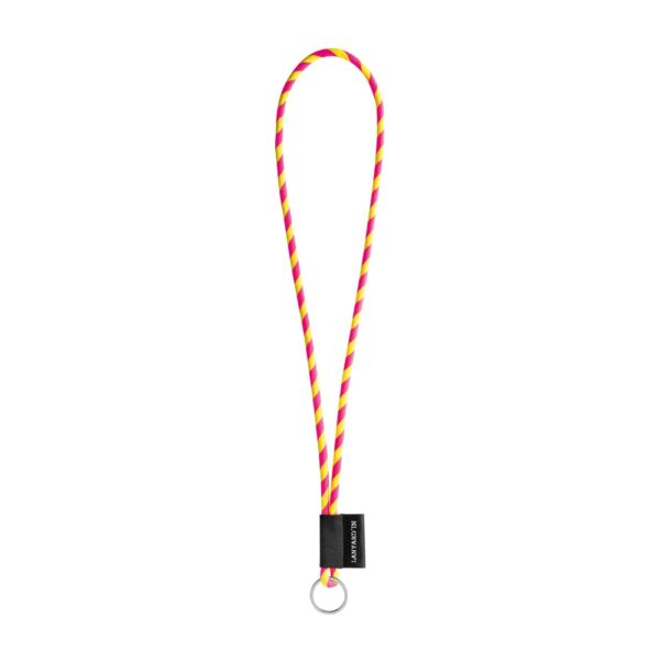 75126_360 SET Lanyard TUBE Long (Ø 7 mm) with Ring Ø 32 mm
