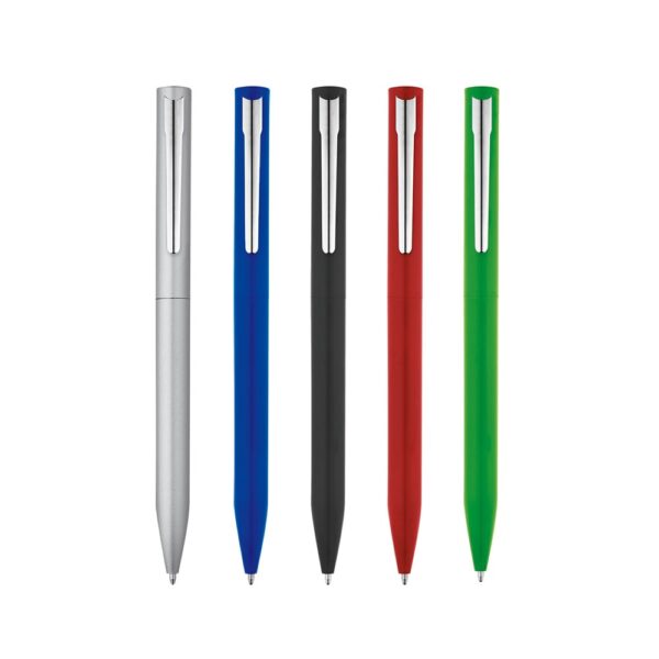 81000_set WASS. Twist action aluminium ball pen