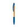 81013_114-b KUMA. Bamboo ball pen with non-slip clip