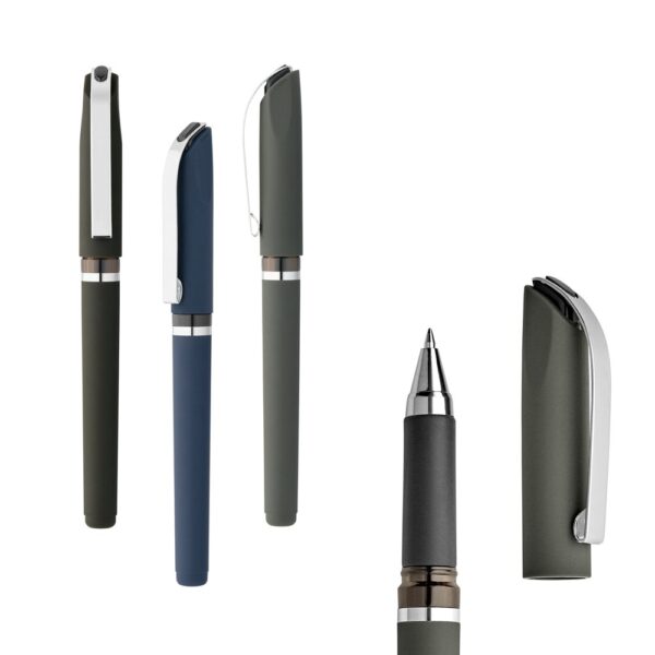 BOLT. Ball pen in ABS with metal clip