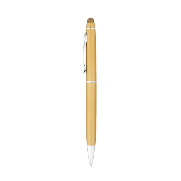 JULIE. Ball pen in recycled aluminum (100% rAL) with touch tip