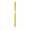 CLARE. Recycled aluminium (100% rAL) twist action ball pen with clip