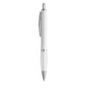MOVE BK. ABS ball pen with clip and metal trim