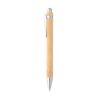 HERA. Bamboo ball pen with metal clip
