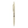 81168_150-logo CAMILA. Wheat straw fibre and ABS ball pen with clip