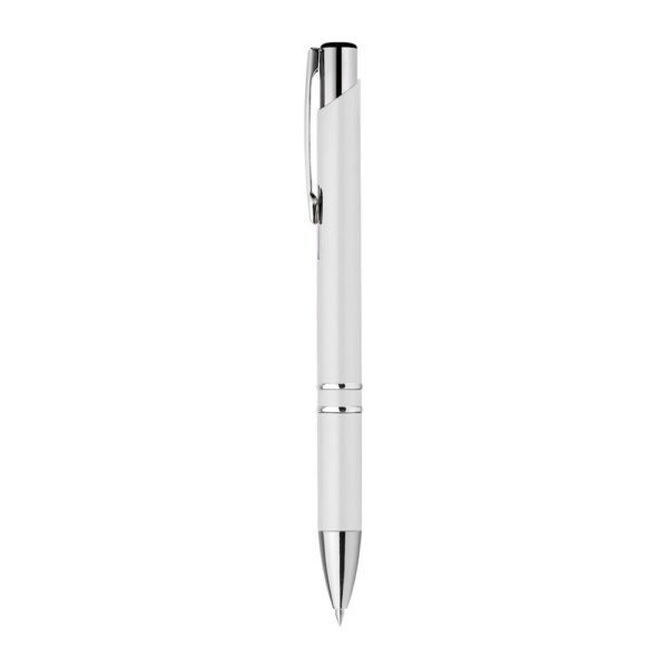 BETA PLASTIC. ABS ball pen with metal clip