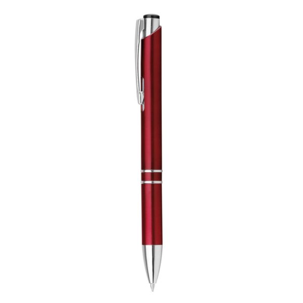 BETA PLASTIC. ABS ball pen with metal clip