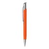 OLAF SOFT. Aluminium ball pen with rubber finish