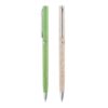 81203_set DEVIN. Ball pen with wheat straw fibre and ABS with twist mechanism