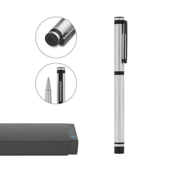 81208_set STAIN. Metal roller and stainless steel clip