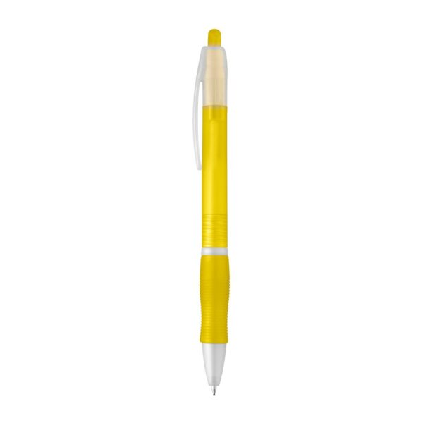 91247_108 SLIM. ABS ball pen with non-slip grip