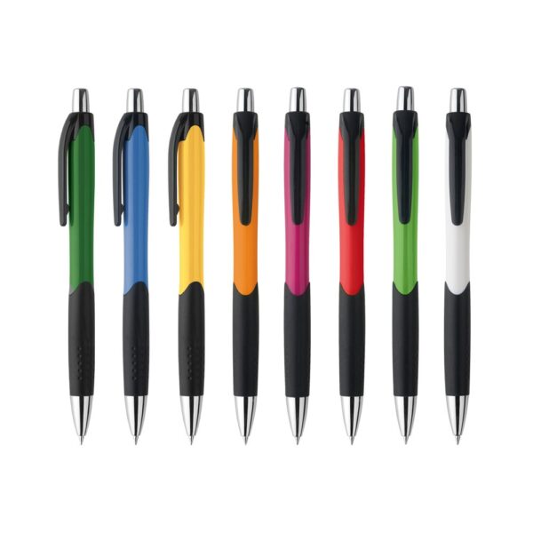 CARIBE. ABS ball pen with non-slip grip