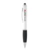 SANS. Ball pen with twist mechanism and metal clip
