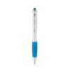 SANS. Ball pen with twist mechanism and metal clip