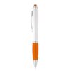 SANS. Ball pen with twist mechanism and metal clip