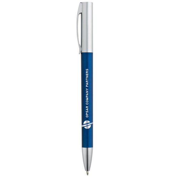 ELBE. Twist action ball pen with metal clip