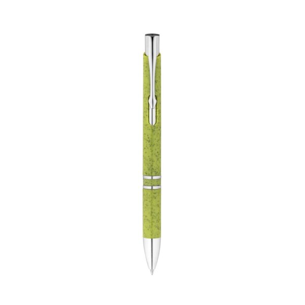 BETA WHEAT. Straw fibre and ABS ball pen with clip