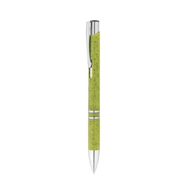 BETA WHEAT. Straw fibre and ABS ball pen with clip