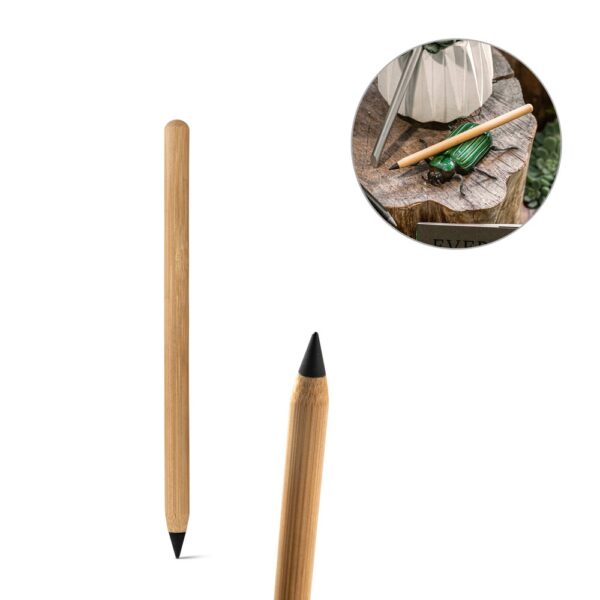91773_set INFINITY. Inkless pen in bamboo with graphite tip