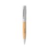 FUJI. Bamboo and metal ball pen with case