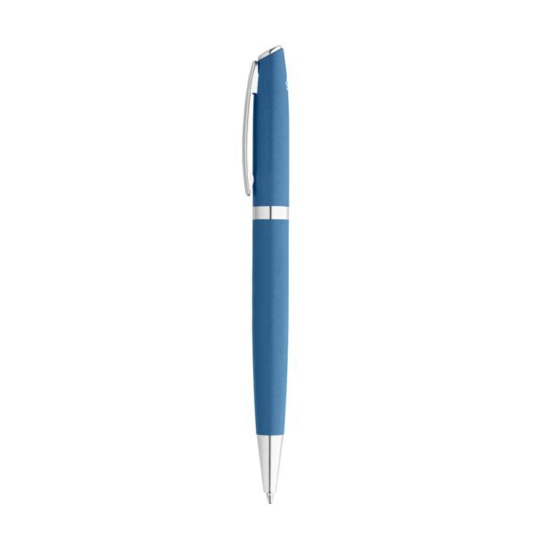 RE-LANDO-SET. Roller and ball pen set with recycled aluminium (100% rAL) body