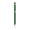 RE-LANDO-SET. Roller and ball pen set with recycled aluminium (100% rAL) body