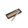 ELLA. Roller and ballpoint pen set with stainless steel body (53% rSS) with clip