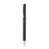 LEAH. Roller and ballpoint pen set in aluminium 94% rAL) with clip