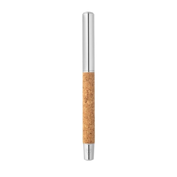 ANDREW. Roller with stainless steel body (90% rSS) and cork with clip