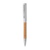 CORKO. Cork and metal ballpoint pen with twist mechanism