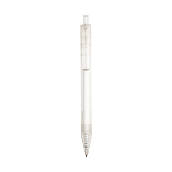 HARLAN. rPET ball pen pen with coloured button