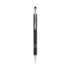 GALBA. Aluminium ball pen with touch tip and clip